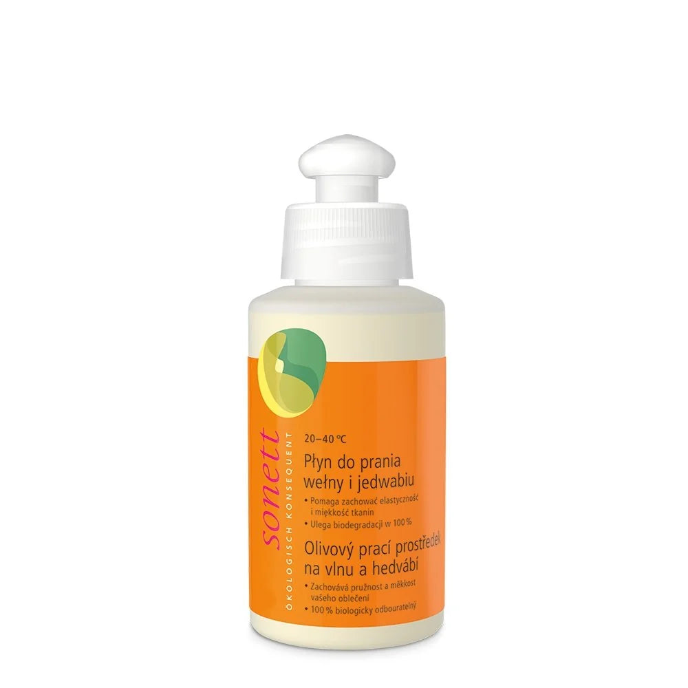 Sonett – Ekologiczny Płyn do Prania Wełny i Jedwabiu 120 ml