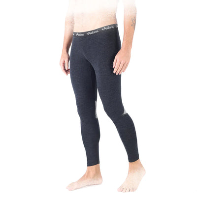 Męskie legginsy termoaktywne z wełny merino.