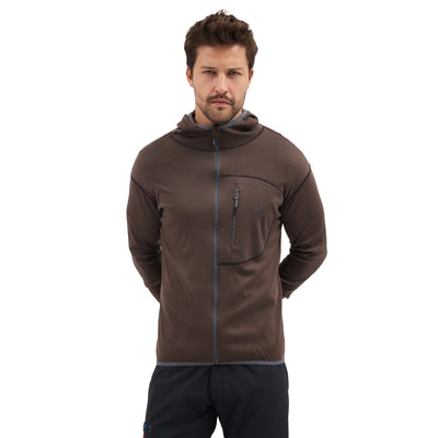 Męska bluza merino Maestro z kapturem – zdjęcie produktu