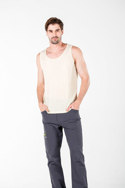 Męski bezrękawnik z superfine wełny merino 195 g/m²