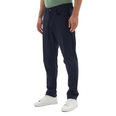 Męskie spodnie podróżne z wełną merino o kroju Relaxed Fit