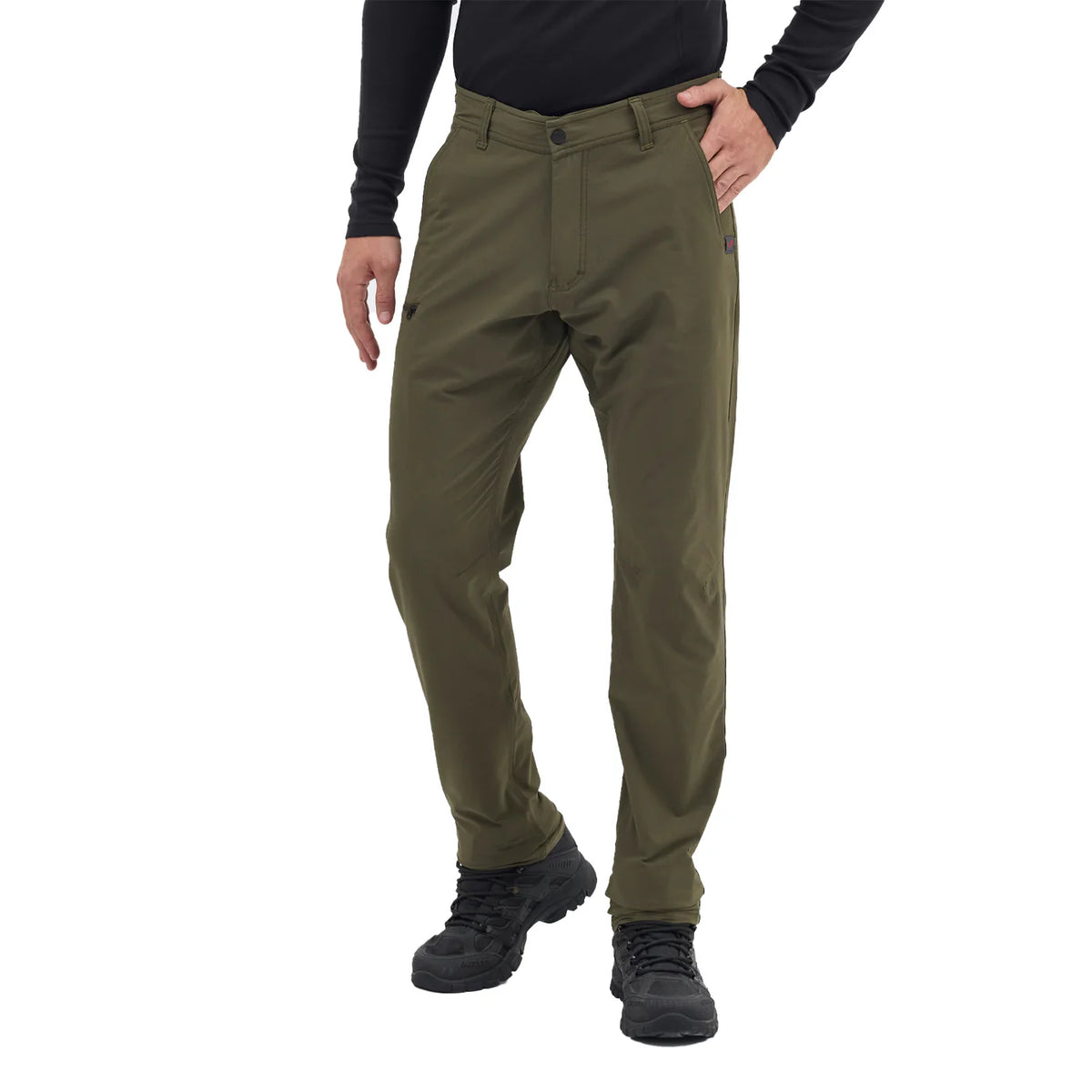 Męskie spodnie khaki z wewnętrzną warstwą ze 100% wełny merino
meskie-spodnie-merino-khaki-4-way-stretch